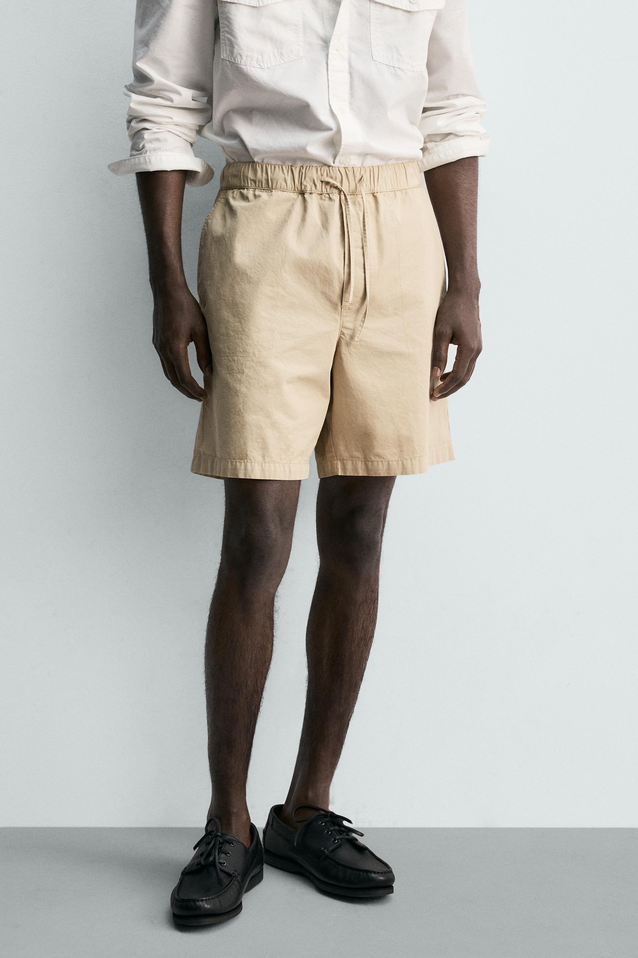 WASHED REGULAR FIT SHORTS